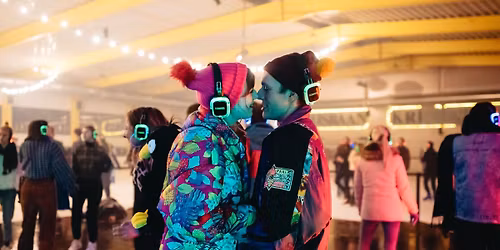 Silent disco on ICE \u2744 Skateworld Leuven