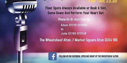 December Open Mic Night