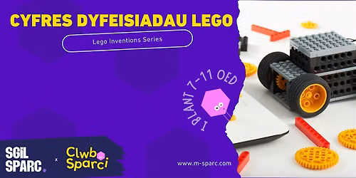 Clwb Sparci - Dyfeisiadau Lego - BANGOR
