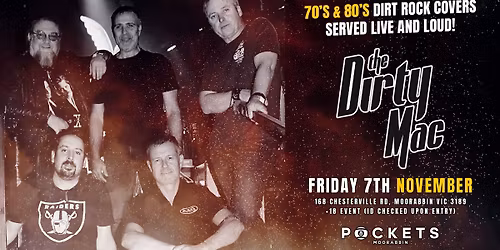 THE DIRTY MAC | LIVE @ Pockets