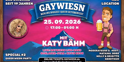 GayWiesn Ausgabe 2 - QUEER WIESN PARTY 