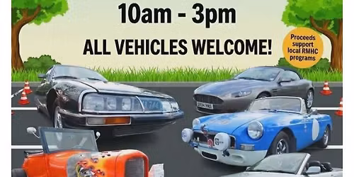 McDonalds Fundraising Vehicle Show.