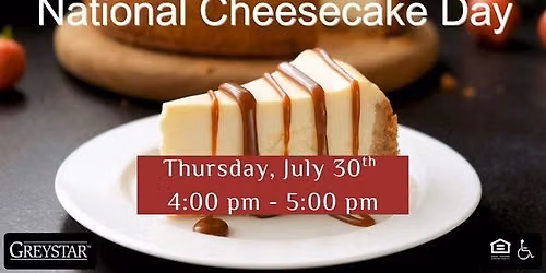National Cheesecake Day!