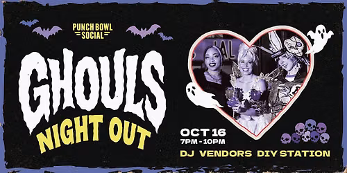 Austin Domain, TX - Ghoul\u2019s Night! @ Punch Bowl Social