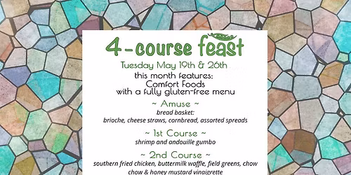 May 4-course feast