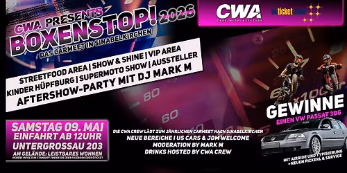 Der Boxenstop! Das Carmeet Sinabelkirchen | MoTEAvated by Dsire
