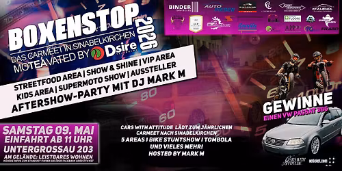 Boxenstop 2026! Das Carmeet Sinabelkirchen | MoTEAvated by Dsire