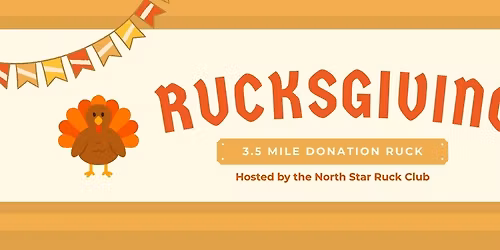 Rucksgiving | 3.5-Mile Donation Ruck for the St. Joseph Community Food Shelf