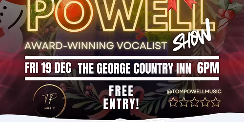 Tom Powell LIVE @ The George Country Inn, Wath
