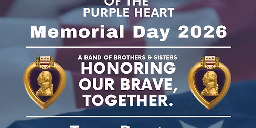 Purple Heart Baseball - MEMORIAL DAY 2026