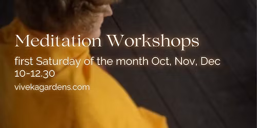 Meditation Workshop Series
