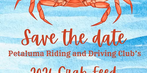PRDC Crab Feed - Save the Date