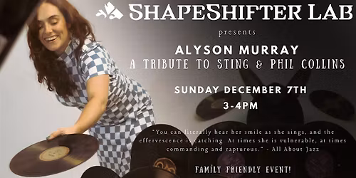 Alyson Murray \u2013 A Tribute to Sting & Phil Collins