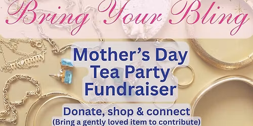 May NCWIN Luncheon - Bring Your Bling Mother's Day Tea Party Fundraiser \ud83d\udc8e \ud83e\uded6