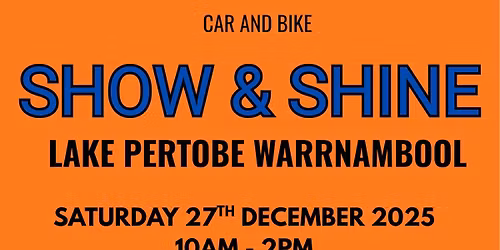 Lake Pertobe Warrnambool Car and Bike Show