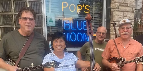 Wolf Creek Bluegrass show at Pop's Blue Moon followed by an open bluegass jam