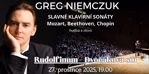 GREG NIEMCZUK - SLAVN\u00c9 KLAV\u00cdRN\u00cd SON\u00c1TY (Mozart, Beethoven, Chopin)