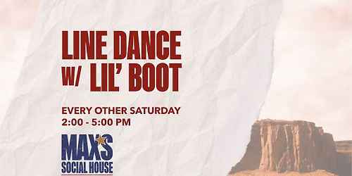 Line Dancing with Lil Boot!