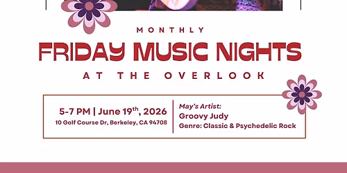 Friday Music Night w\/ Groovy Judy