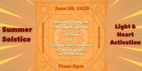 Summer Solstice - Light & Heart Activation in The Stardust Room