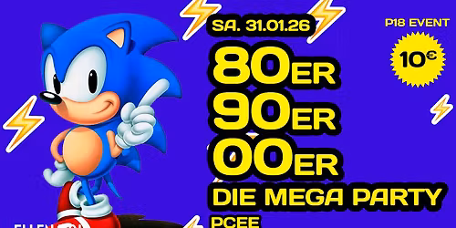 DIE MEGA 80er 90er 2000er Charts Party mit DJ PECEE