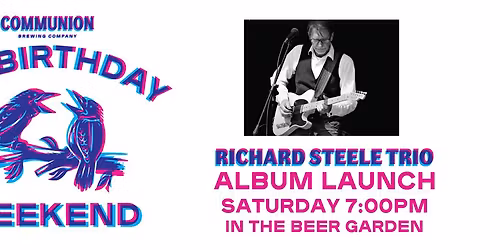 Richard Steele Trio Album Launch