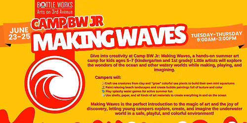 Camp BW Junior: Making Waves