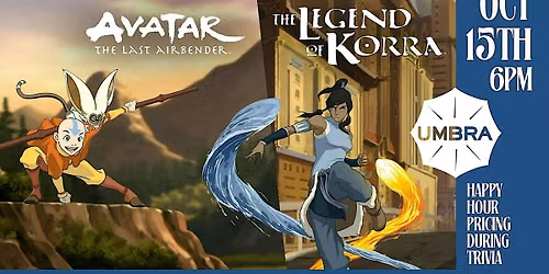 Avatar Themed Trivia Night at Umbra