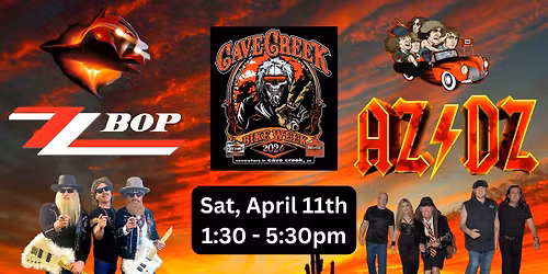 Cave Creek Bike Week 2026 with AZ\u26a1\ufe0fDZ & ZZ BOP\ud83d\udd76\ufe0f!