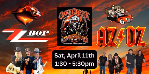 Cave Creek Bike Week 2026 with AZ\u26a1\ufe0fDZ & ZZ BOP\ud83d\udd76\ufe0f!