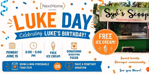 FREE Ice Cream with Donation to FOCUS