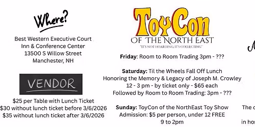 ToyCon of the NorthEast Weekend