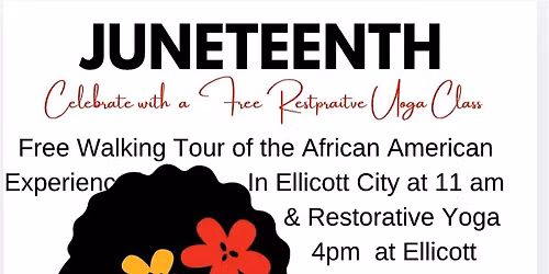 Juneteenth Walking Tour in Ellicott City