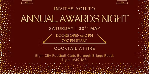 End of Season Awards Night 