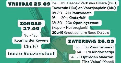 Koveken feestweekend