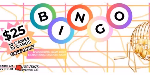 Fat Pants Cash Bingo sponsored by EP AM Rotary