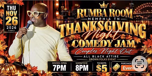 THANKSGIVING NIGHT COMEDY JAM