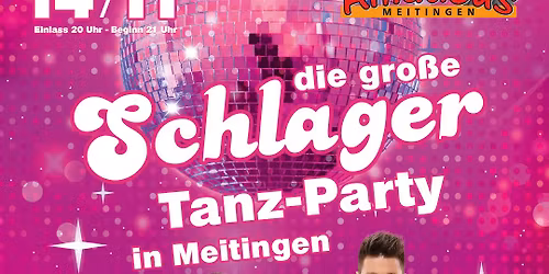 \u2728Die gro\u00dfe Schlager TanzParty im Amadeus\u2728 NICKI , Michael Fischer, Tina Sch\u00fcssler & Julie.Lovemusic