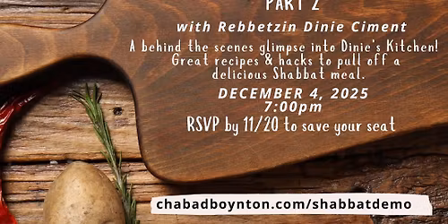 JWC: Shabbat in an Hour Part II