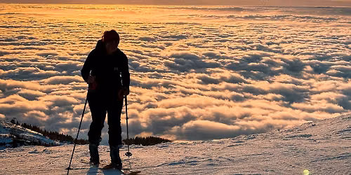 Beginner ski touring course