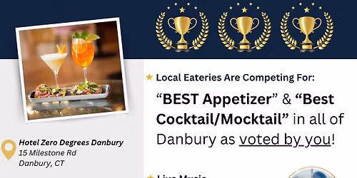 Danbury Restaurant Week Kickoff Event - "Sip & Savor"