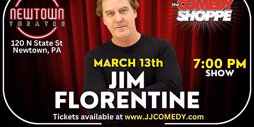 Jim Florenting at the Newtown Theatre