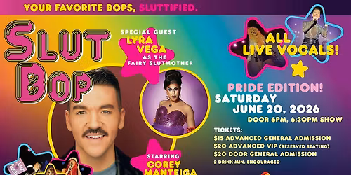Slut Bop: Pride Edition at The Stonewall Inn