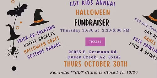 CDT Kids Halloween Fundraiser~2025