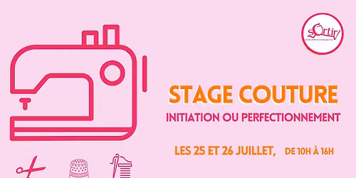 Stage couture - d\u00e9butantes et initi\u00e9es