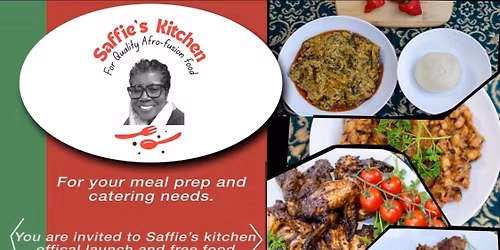 Saffie's Kitchen official launch and food tasting session.