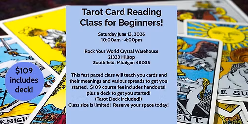 Tarot Card Reading Class for Beginners!