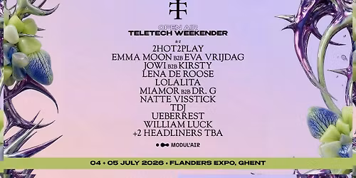 MODUL'AIR Presents Teletech Open Air Weekender