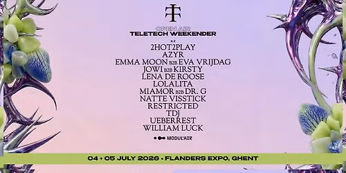 MODUL'AIR Presents Teletech Open Air Weekender