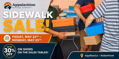 Memorial Day Weekend Sidewalk Sale